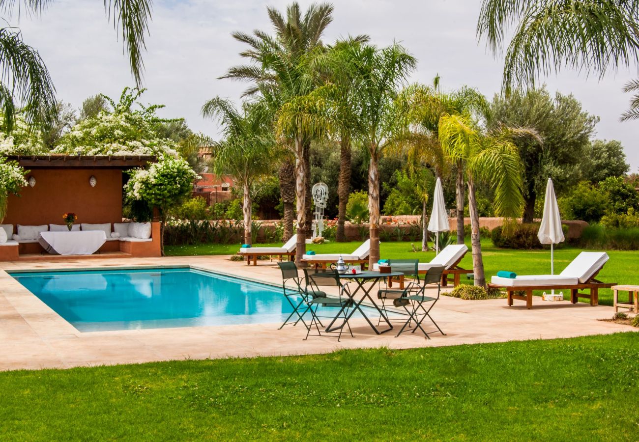 Villa en Marrakech Alentours - VILLA  JARDIN NOMADE MARRAKECH 4-BD