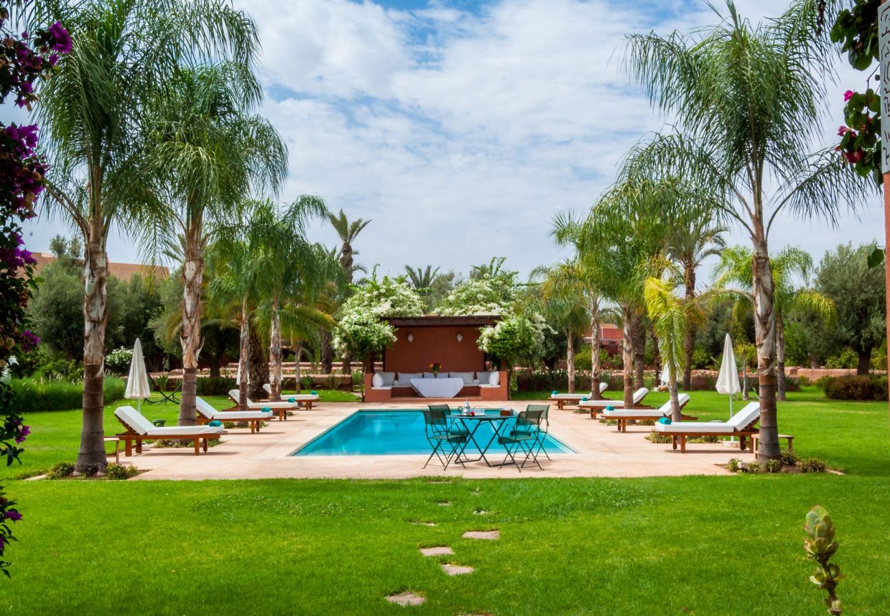 Villa en Marrakech Alentours - VILLA  JARDIN NOMADE MARRAKECH 4-BD