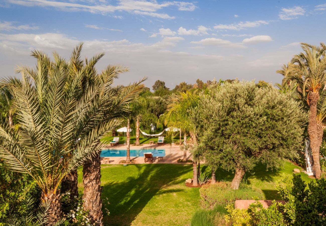 Villa en Marrakech Alentours - VILLA JARDIN NOMADE MARRAKECH 7-BD