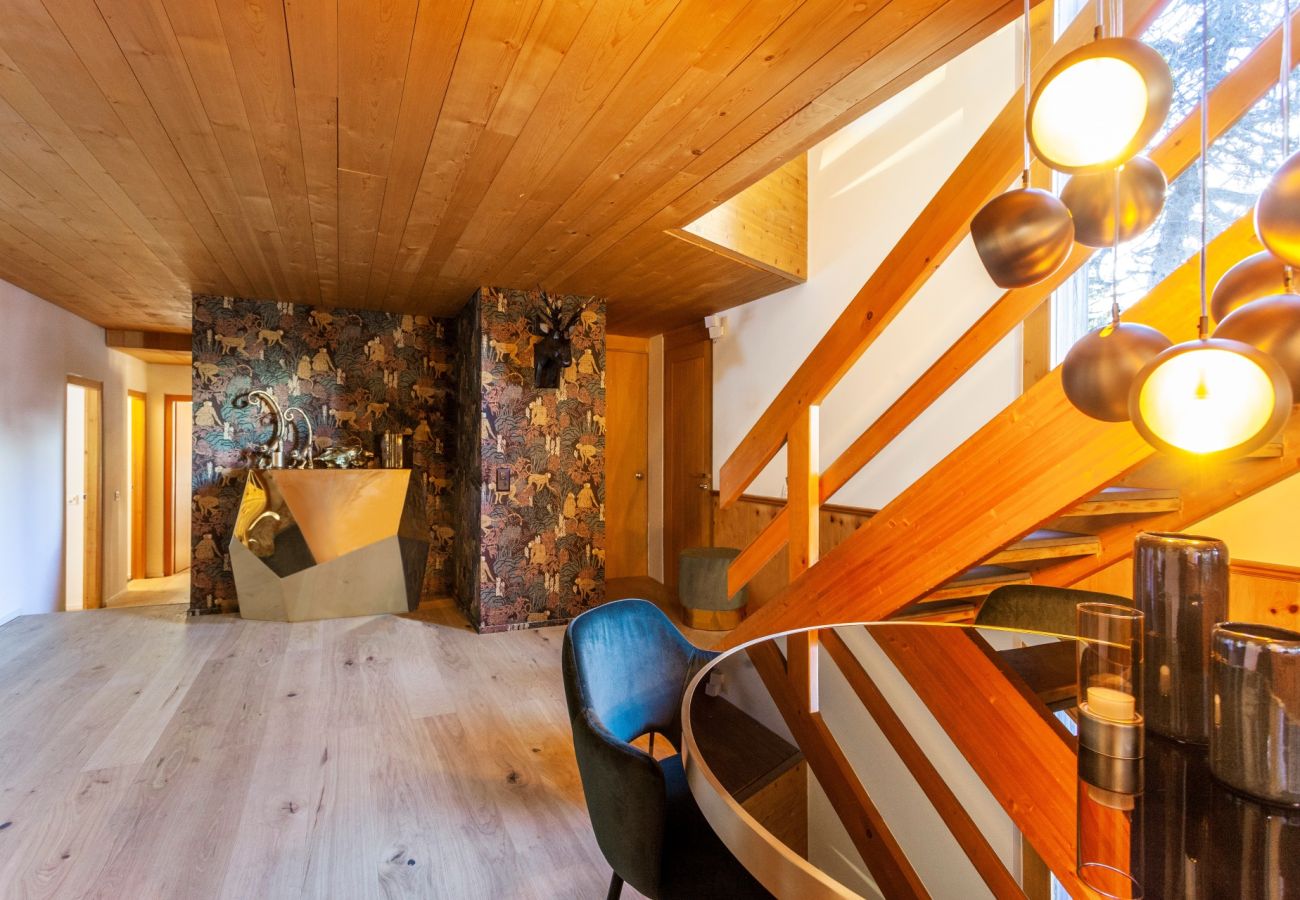 Chalet en Maloja - Chalet Chesa Luna Maloja St Moritz 5-bd