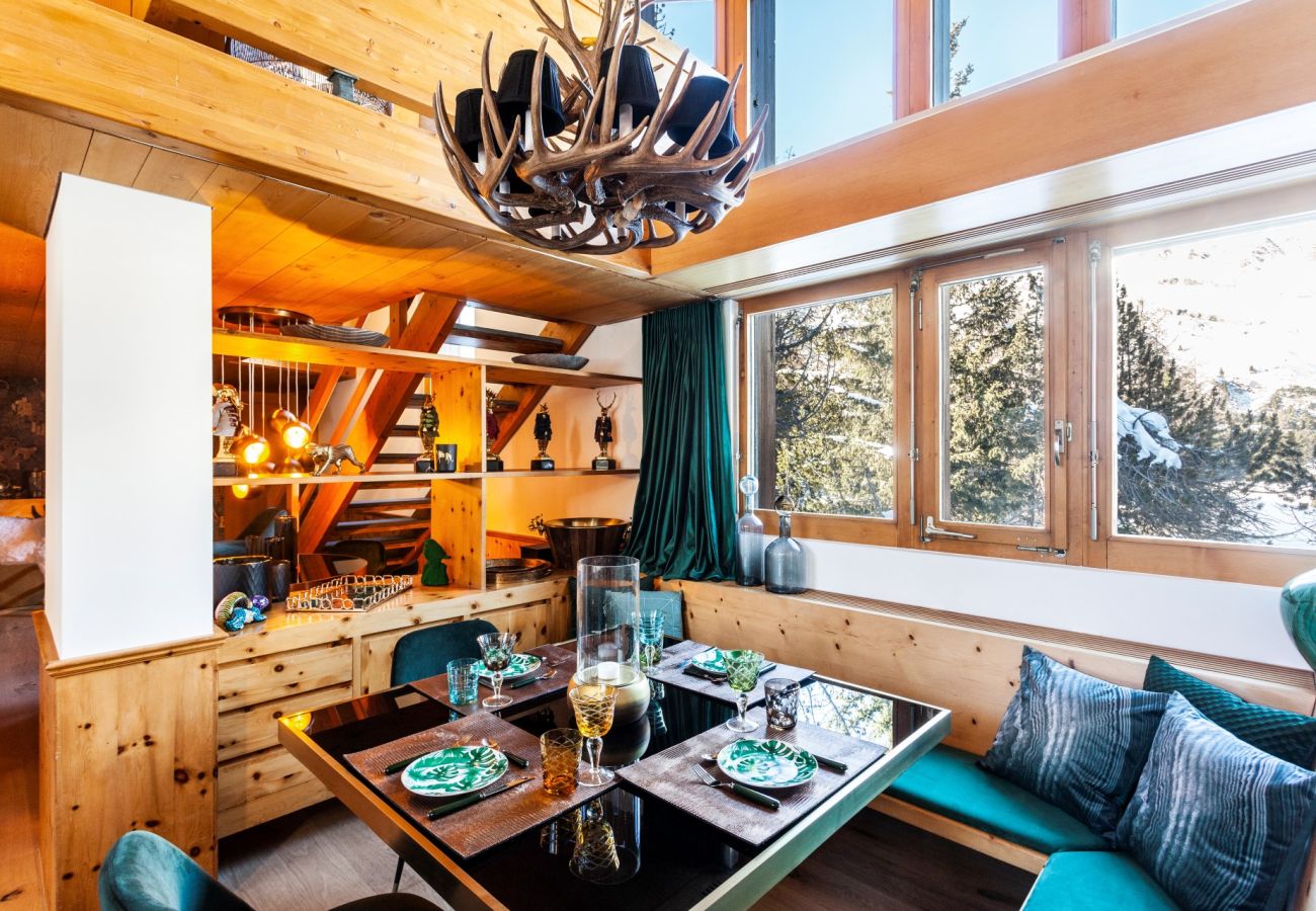 Chalet en Maloja - Chalet Chesa Luna Maloja St Moritz 5-bd