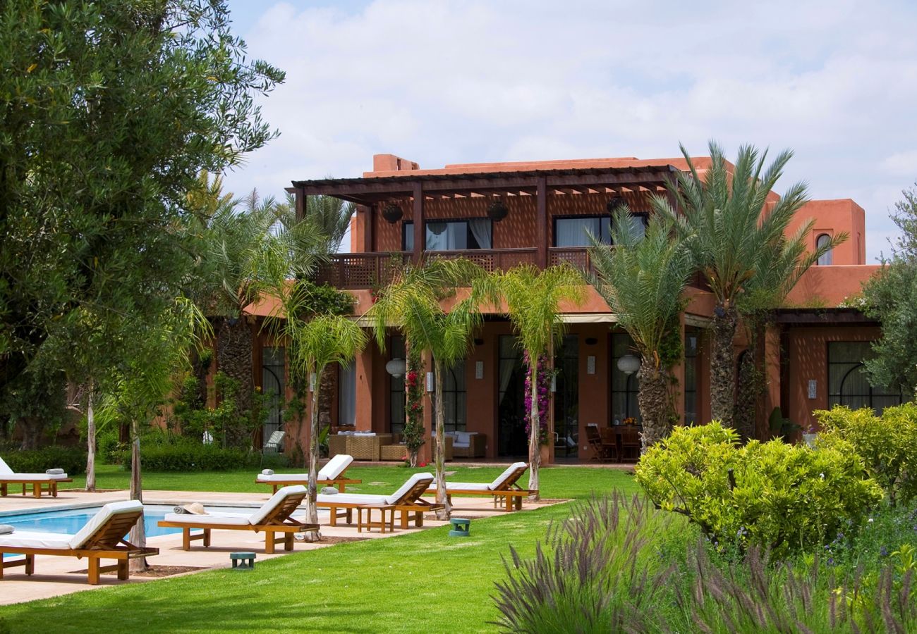 Villa en Marrakech Alentours - VILLA JARDIN NOMADE MARRAKESH 5-BD