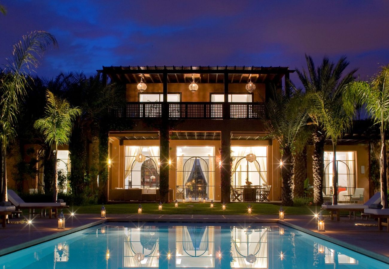 Villa en Marrakech Alentours - VILLA JARDIN NOMADE MARRAKESH 6-BD