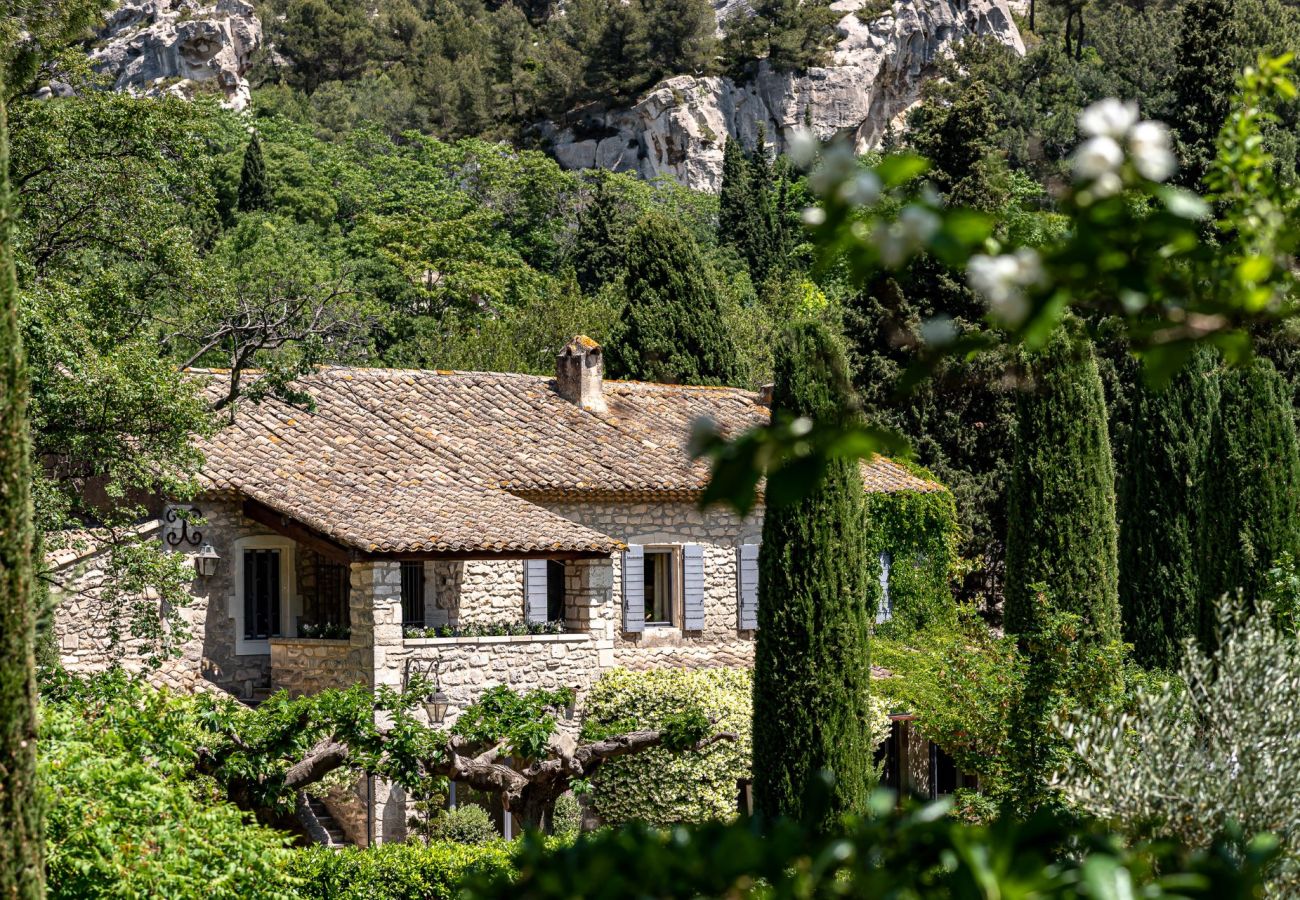 Villa en Les Baux-de-Provence - MAS L'ETOILE DES BAUX ALPILLES PROVENCE 8-BD