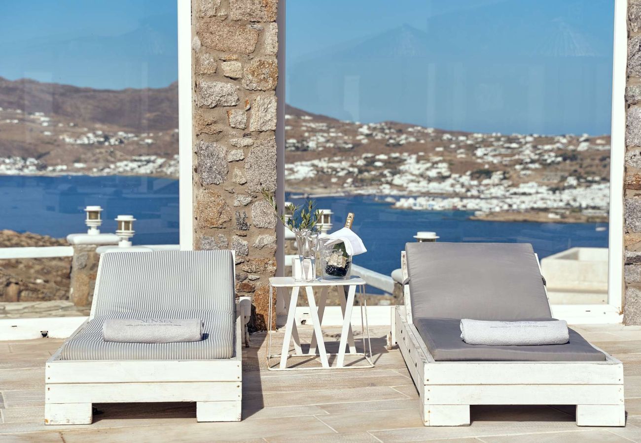 Villa en Mikonos - Villa Petrolefko Mykonos 6-bd