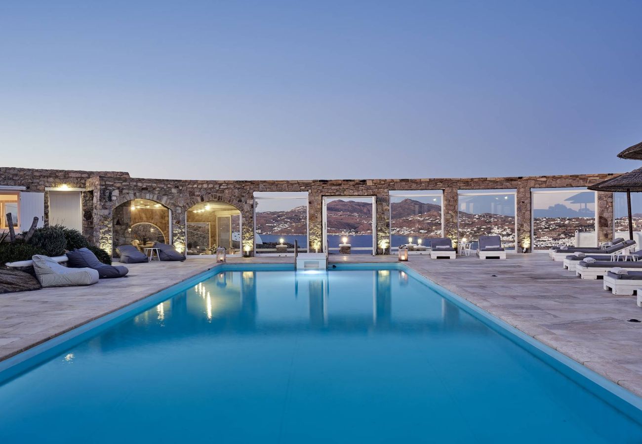 Villa en Mikonos - Villa Petrolefko Mykonos 6-bd