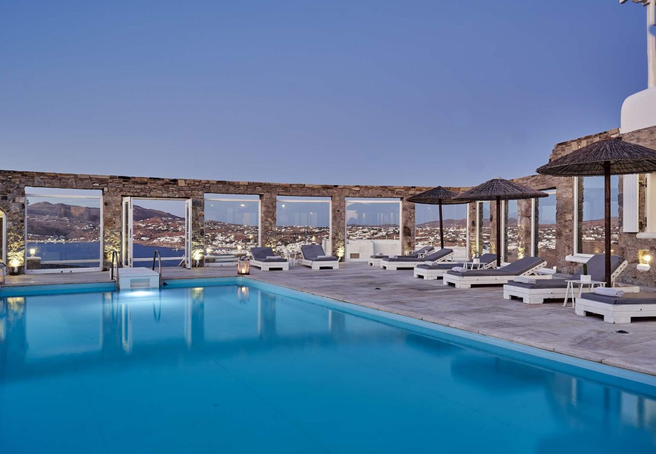 Villa en Mikonos - Villa Petrolefko Mykonos 6-bd