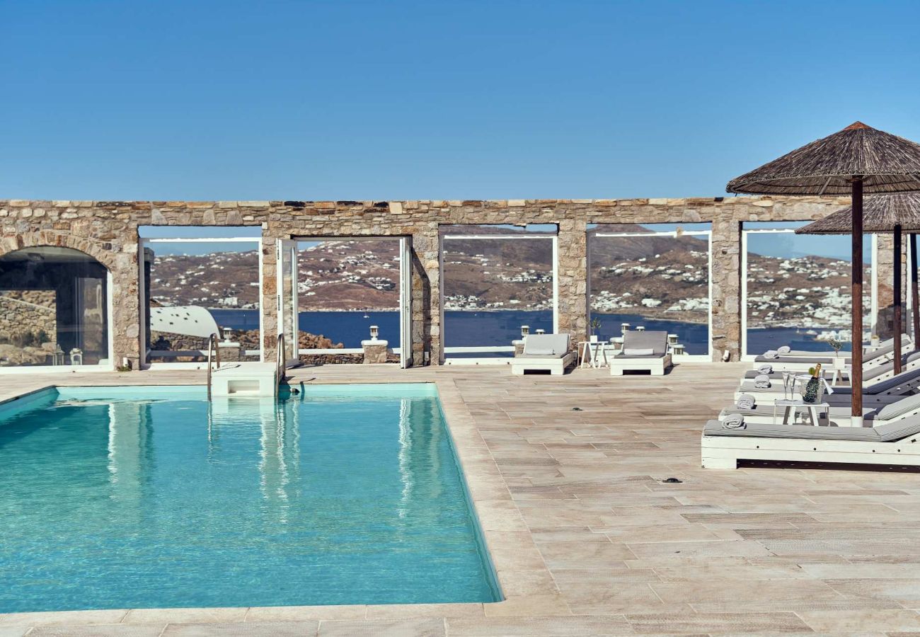 Villa en Mikonos - Villa Petrolefko Mykonos 6-bd