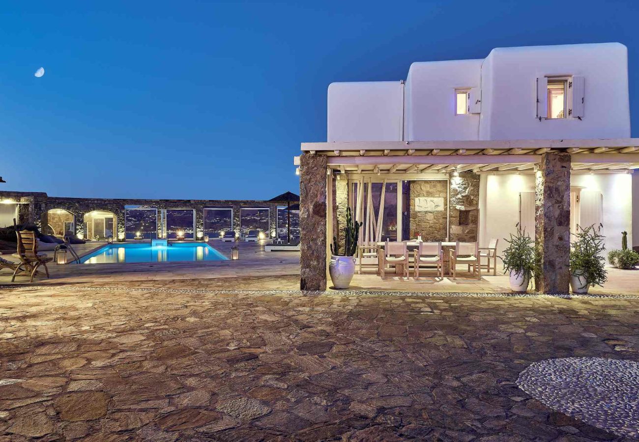 Villa en Mikonos - Villa Petrolefko Mykonos 6-bd