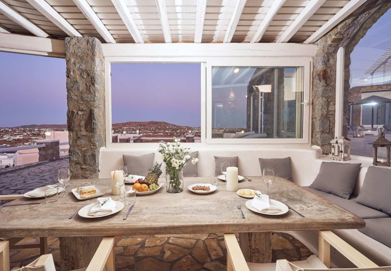 Villa en Mikonos - Villa Petrolefko Mykonos 6-bd