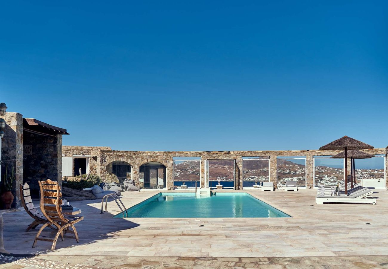 Villa en Mikonos - Villa Petrolefko Mykonos 6-bd