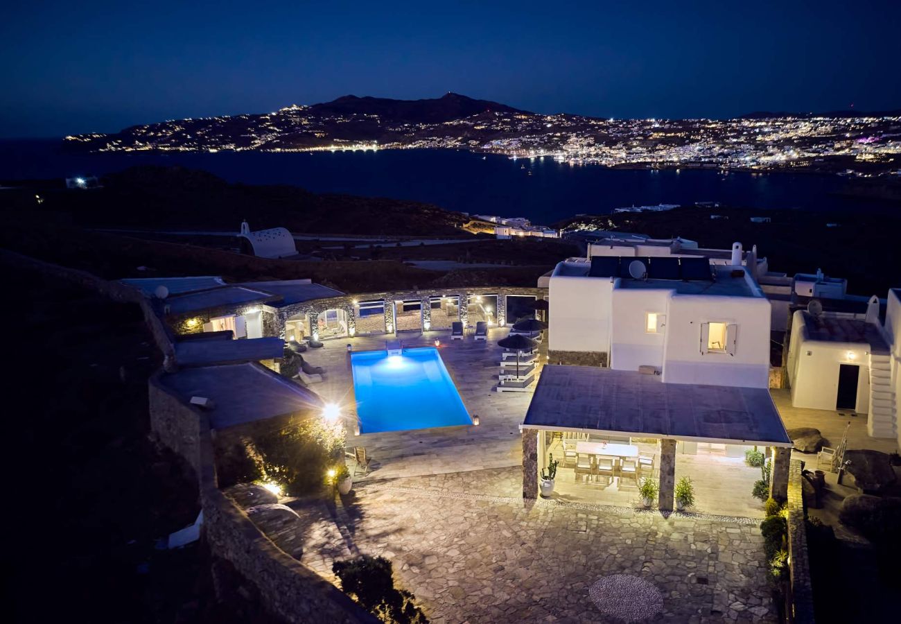 Villa en Mikonos - Villa Petrolefko Mykonos 6-bd