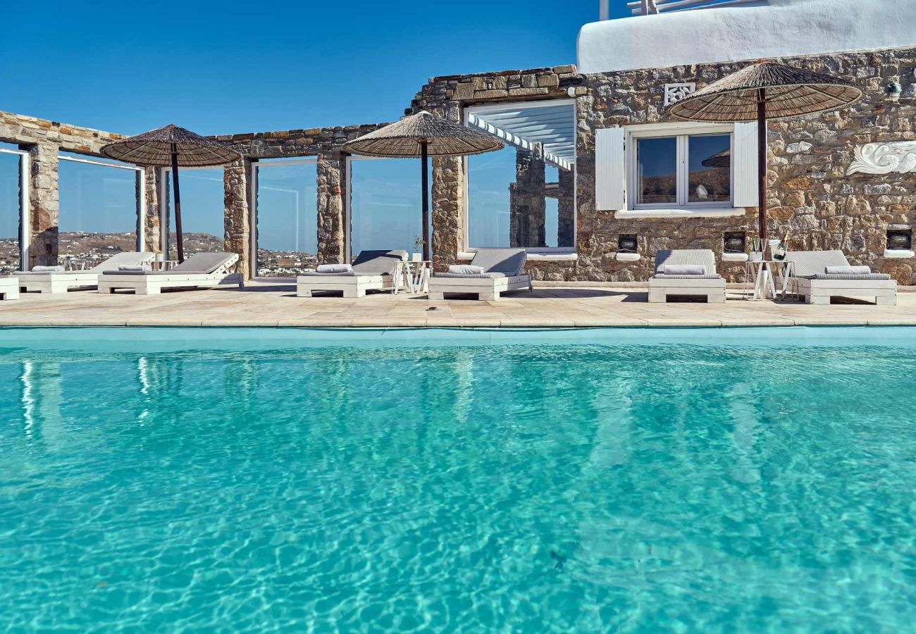 Villa en Mikonos - Villa Petrolefko Mykonos 6-bd