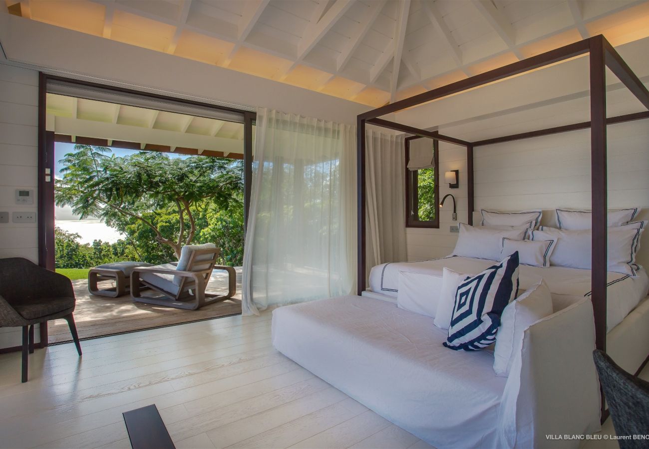 Villa à Saint Barthélemy - Villa Blanc Bleu St Barth 6-bd