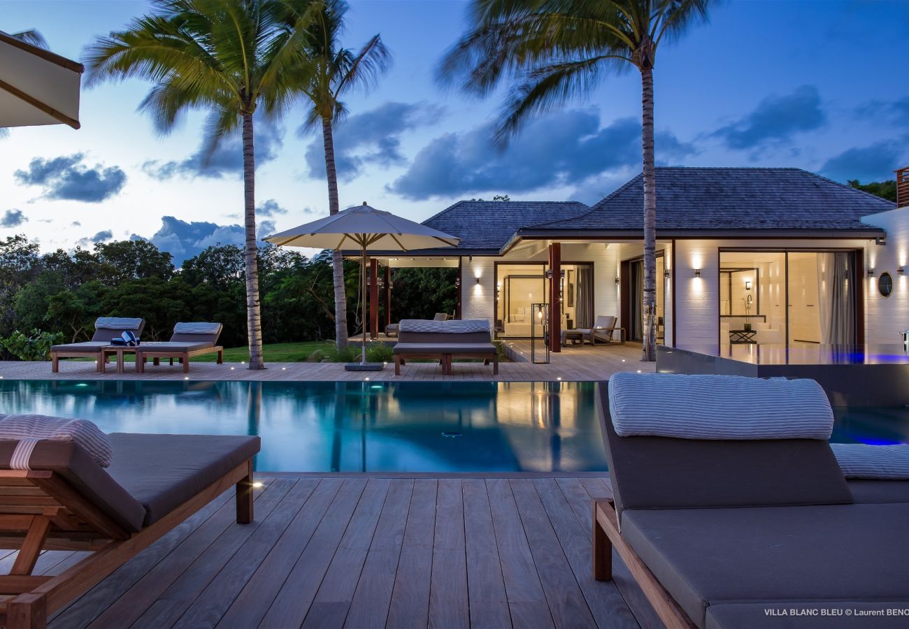 Villa à Saint Barthélemy - Villa Blanc Bleu St Barth 6-bd