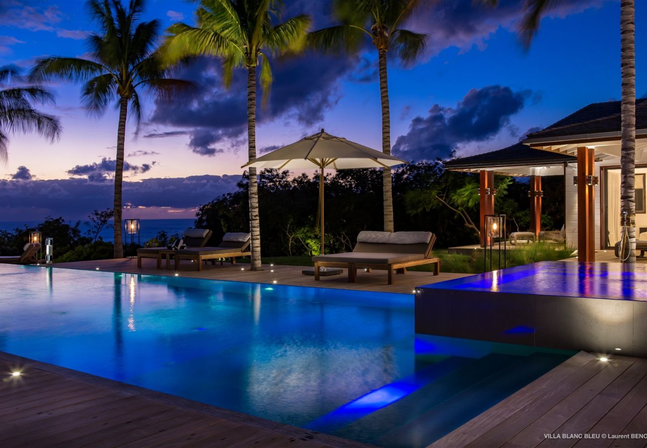 Villa à Saint Barthélemy - Villa Blanc Bleu St Barth 6-bd