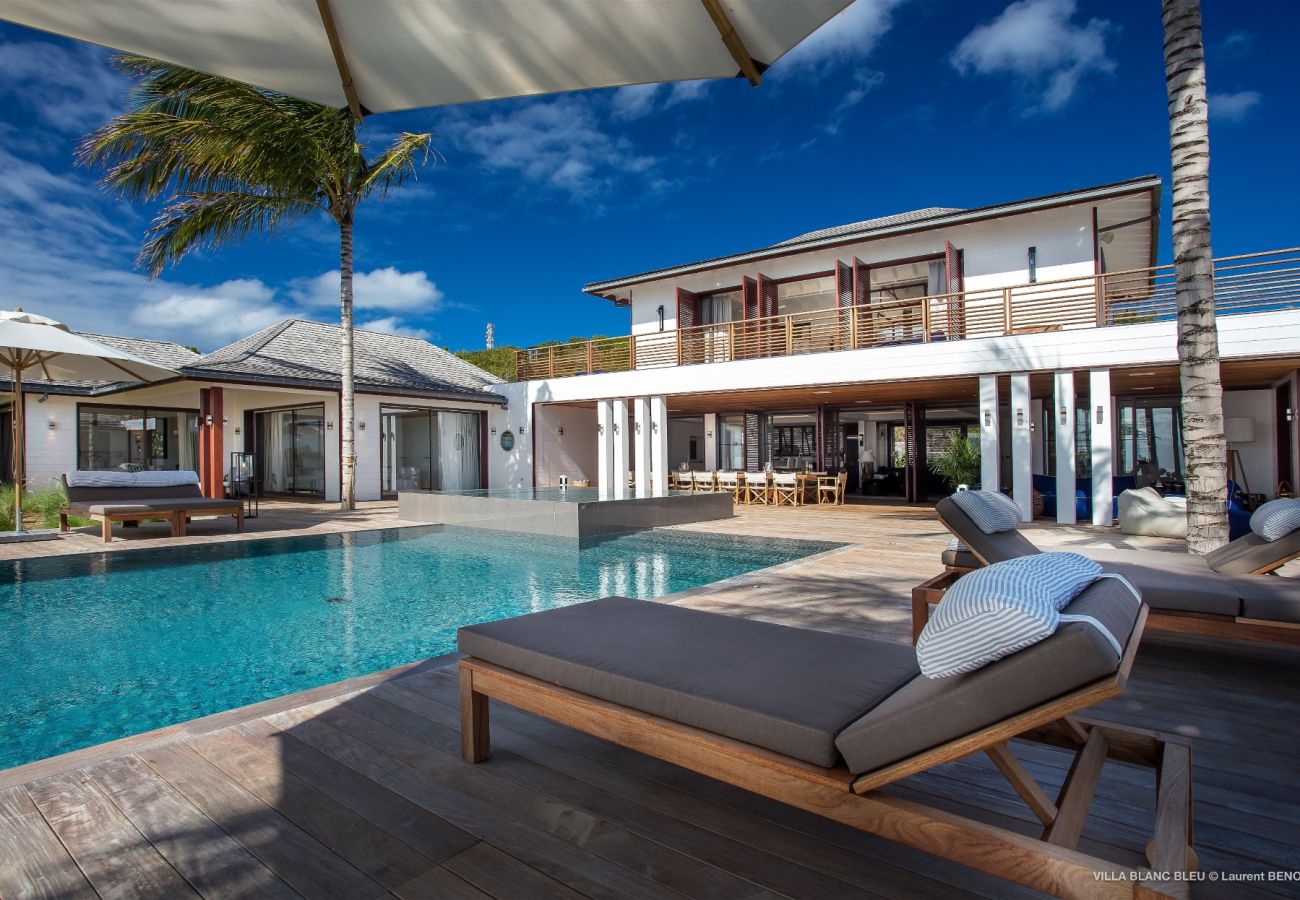 Villa à Saint Barthélemy - Villa Blanc Bleu St Barth 4-bd