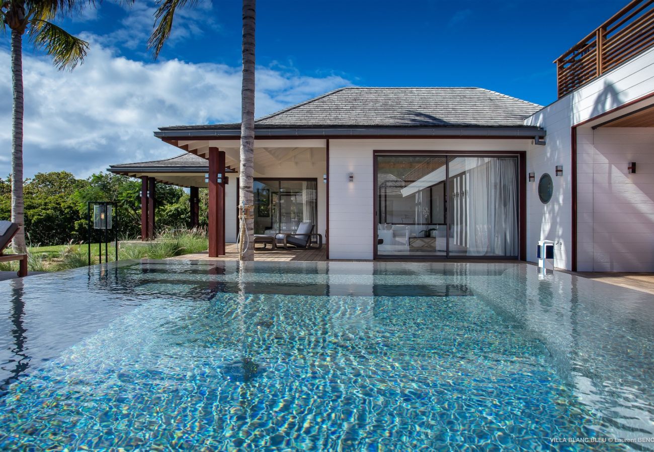 Villa à Saint Barthélemy - Villa Blanc Bleu St Barth 4-bd