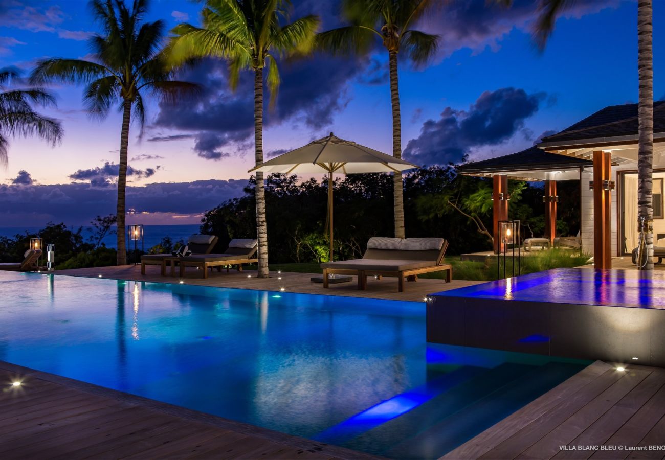 Villa à Saint Barthélemy - Villa Blanc Bleu St Barth 4-bd