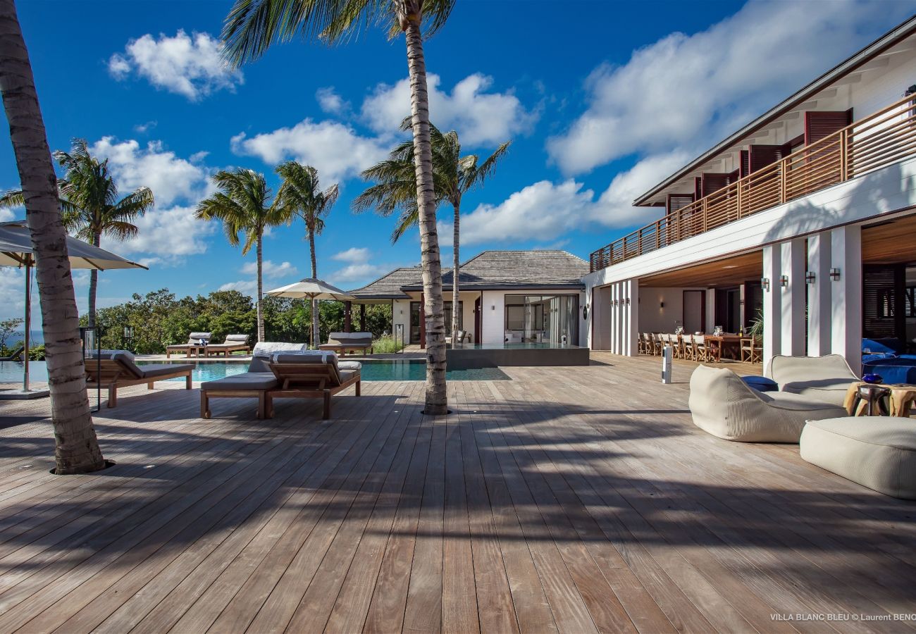 Villa à Saint Barthélemy - Villa Blanc Bleu St Barth 5-bd