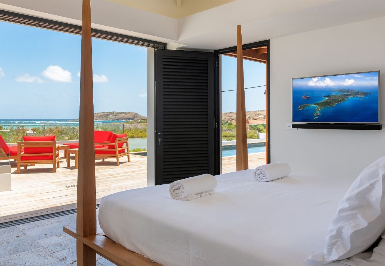 Villa à Saint Barthélemy - VILLA BELHARRA LAGON ST BARTH 4-BD