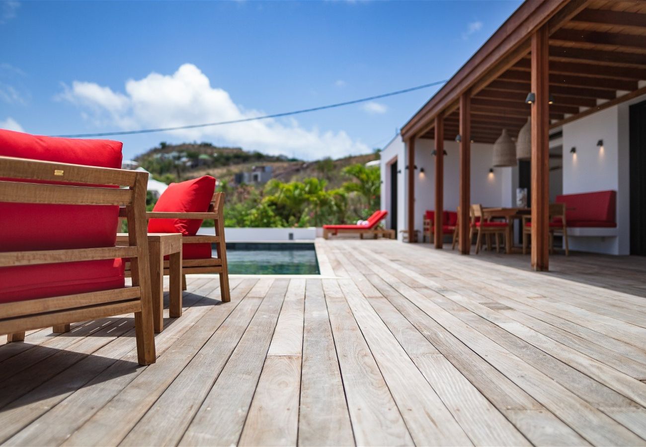 Villa à Saint Barthélemy - VILLA BELHARRA LAGON ST BARTH 4-BD