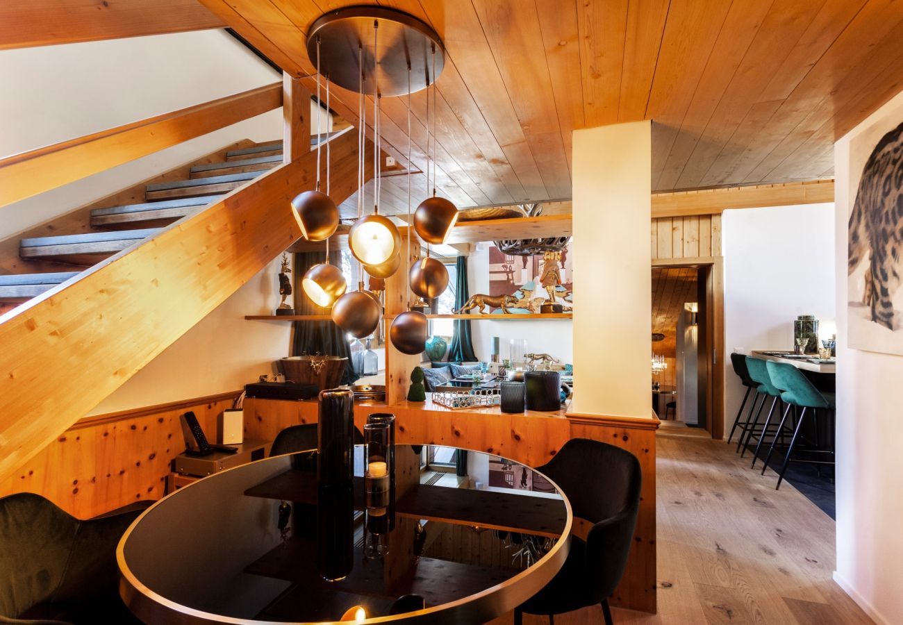 Chalet à Maloja - Chalet Chesa Luna Maloja St Moritz 5-bd