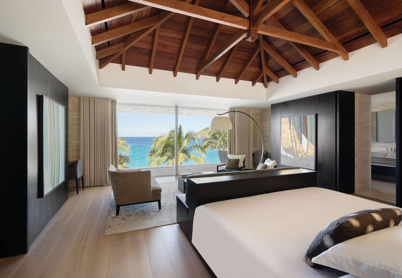 villa vacances chambre avec vue mer saint barth