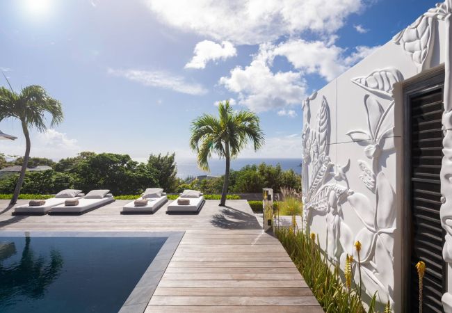 VILLA FLOATING GARDEN ST BARTH 3-BD