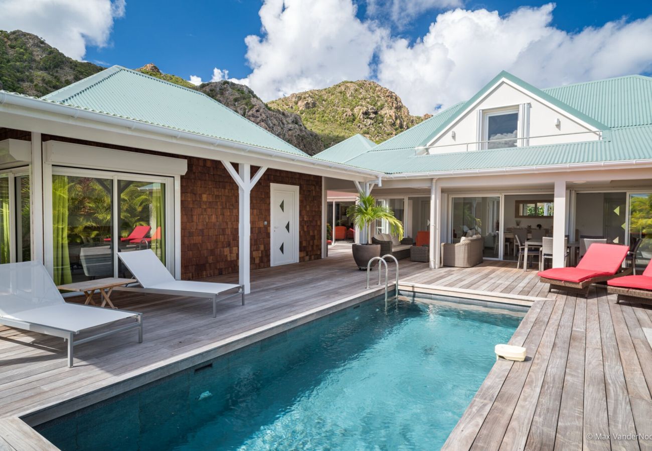 Villa à Saint Barthélemy - VILLA COTE SAUVAGE ST BARTH 3-BD