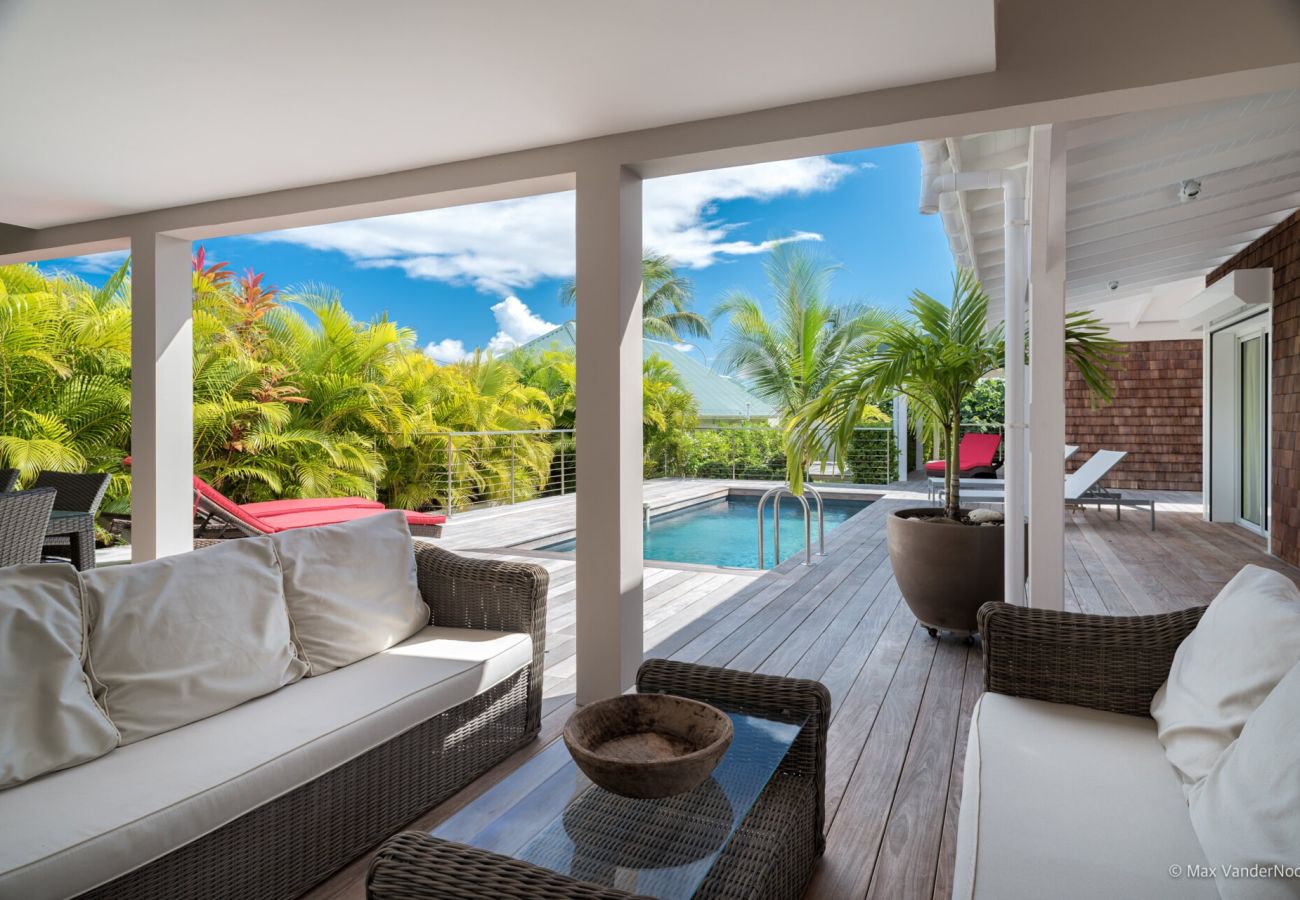 Villa à Saint Barthélemy - VILLA COTE SAUVAGE ST BARTH 3-BD