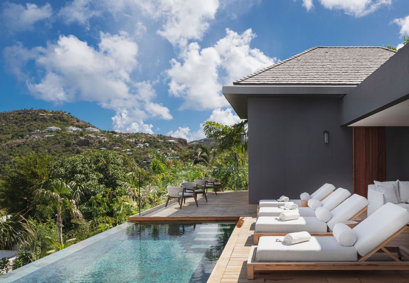 villa avec équipements de luxe saint barth