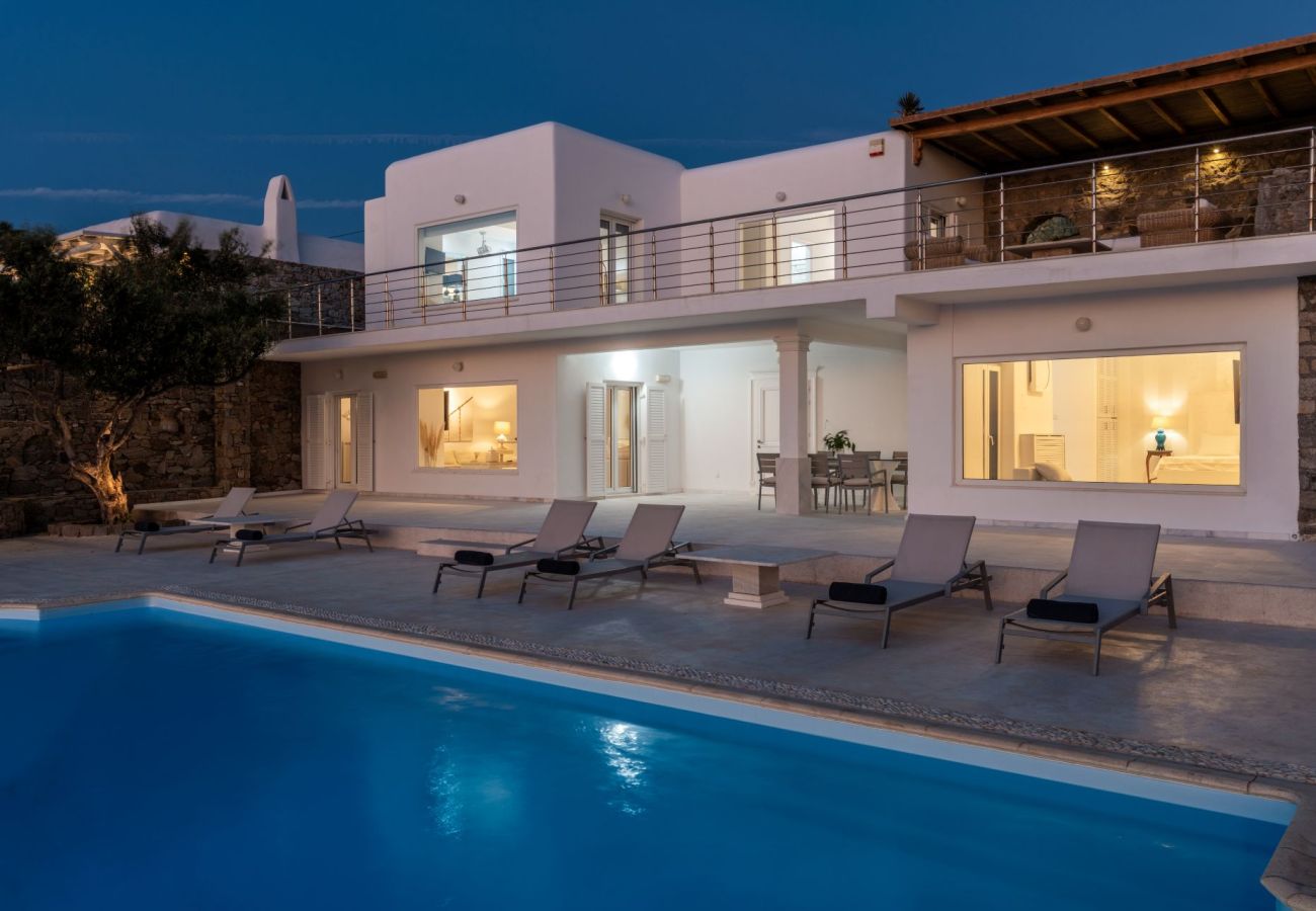 Villa à Mikonos - Villa Deloxenia Mykonos 5-bd