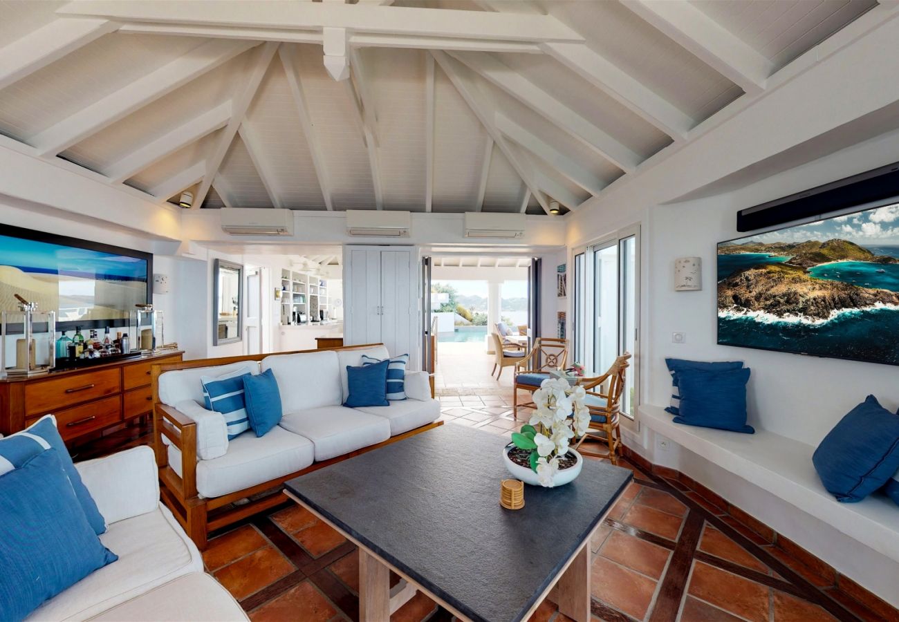 Villa in Saint Barthélemy -  VILLA CAP AU VENT ST BARTHS 4-BD