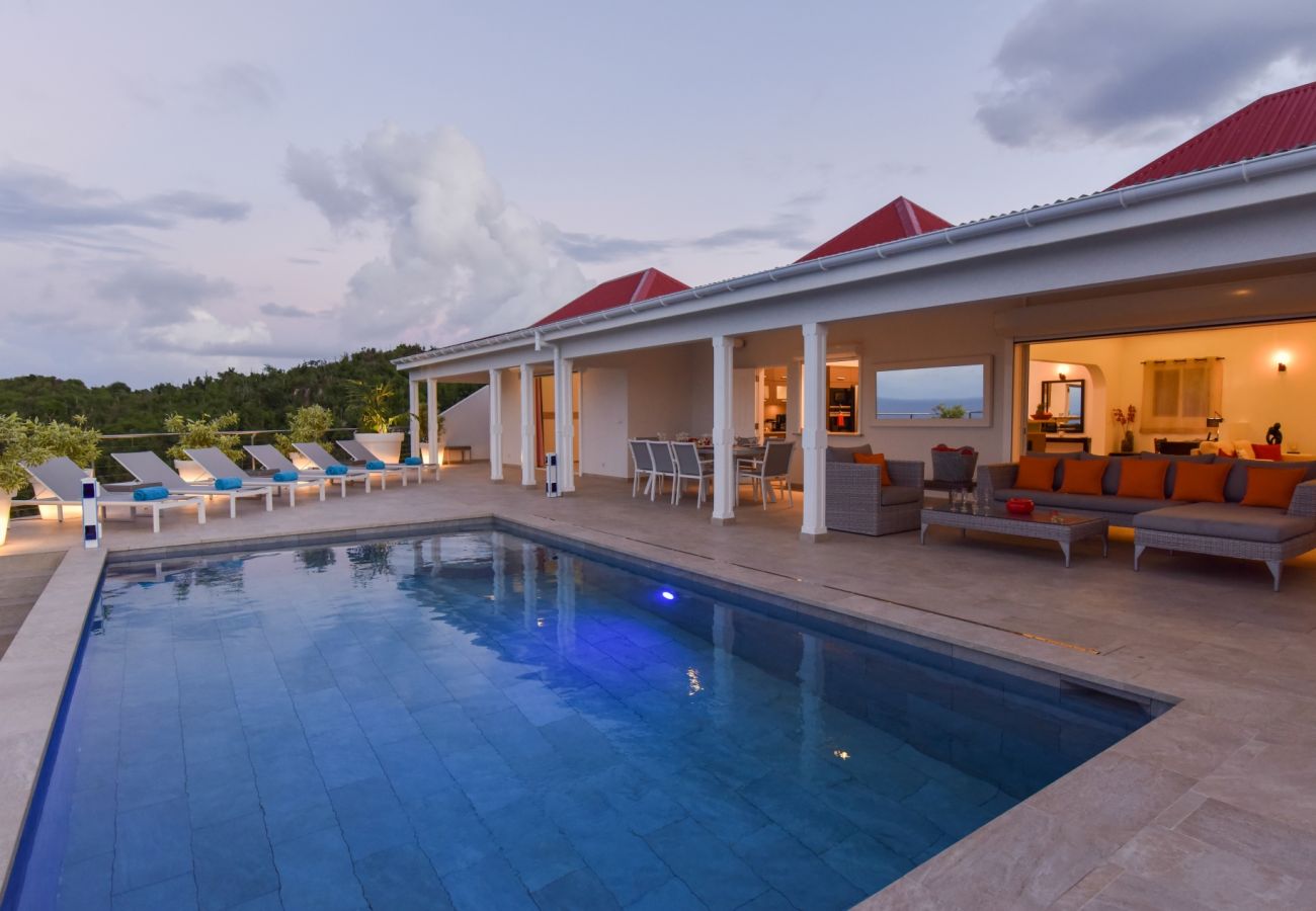 Villa in Saint Barthélemy -  VILLA AU COEUR DU ROCHER ST BARTHS 3-BD