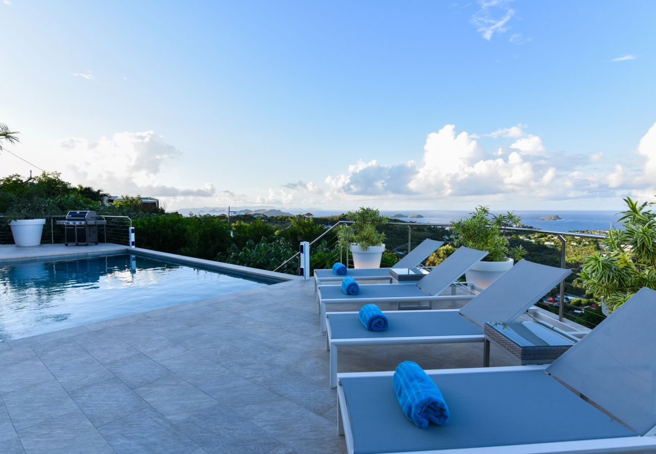 Villa in Saint Barthélemy -  VILLA AU COEUR DU ROCHER ST BARTHS 3-BD