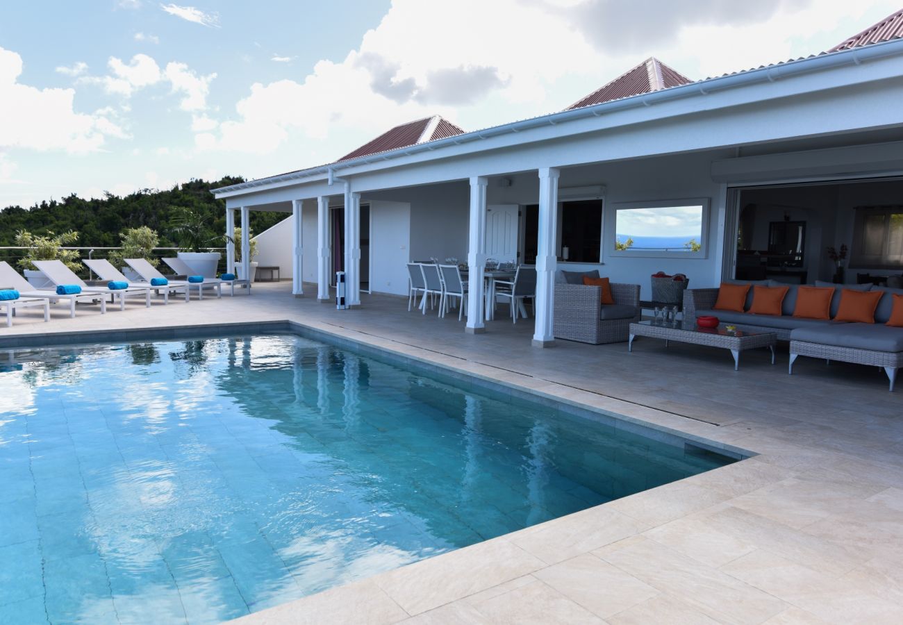 Villa in Saint Barthélemy -  VILLA AU COEUR DU ROCHER ST BARTHS 3-BD