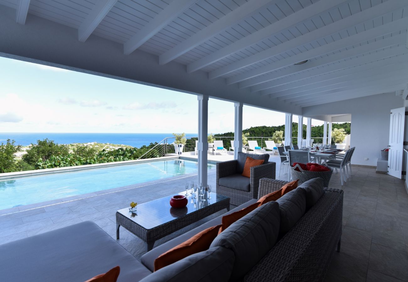 Villa in Saint Barthélemy -  VILLA AU COEUR DU ROCHER ST BARTHS 3-BD