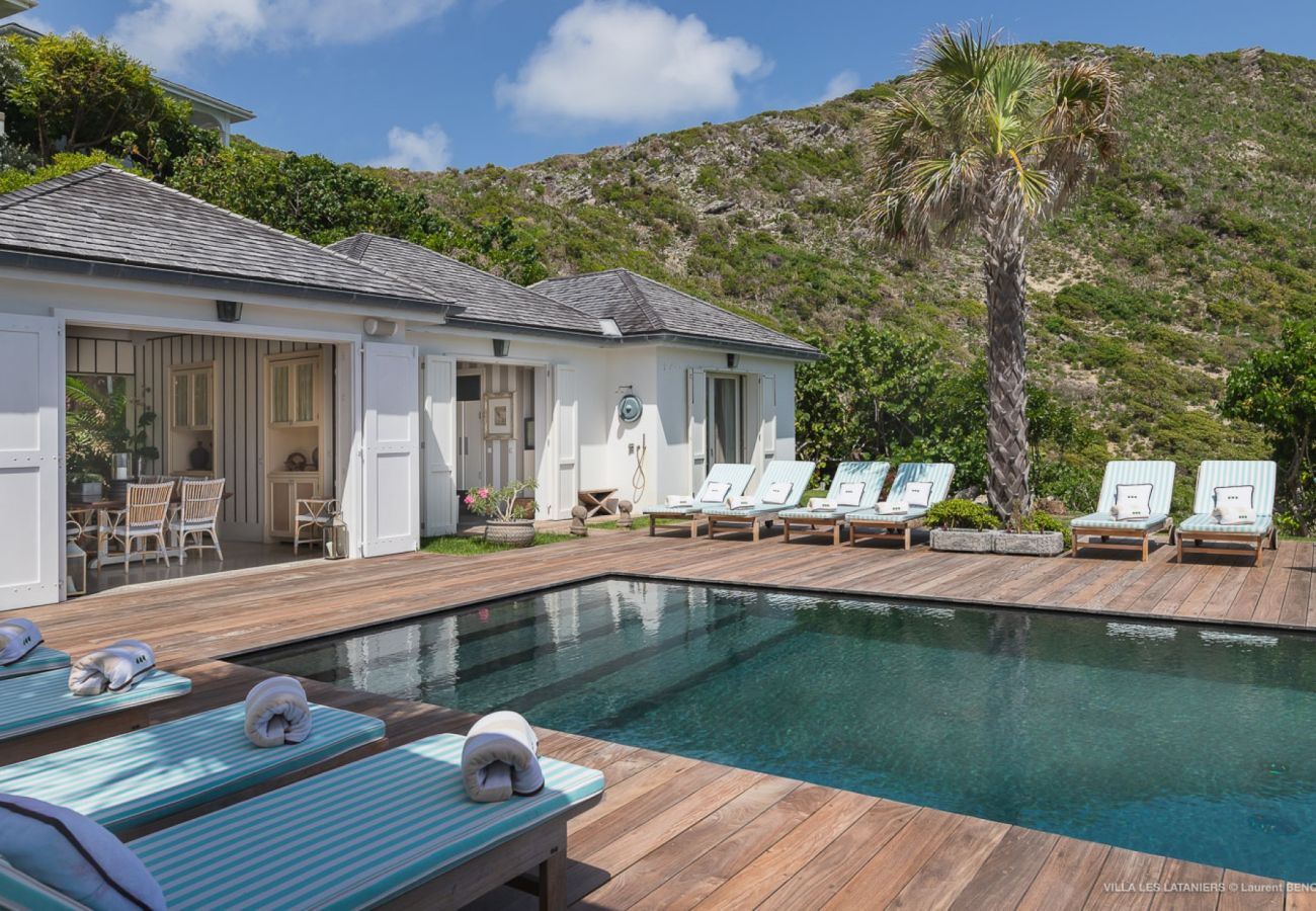 Villa in Saint Barthélemy - VILLA LES LATANIERS ST BARTHS 6-BD