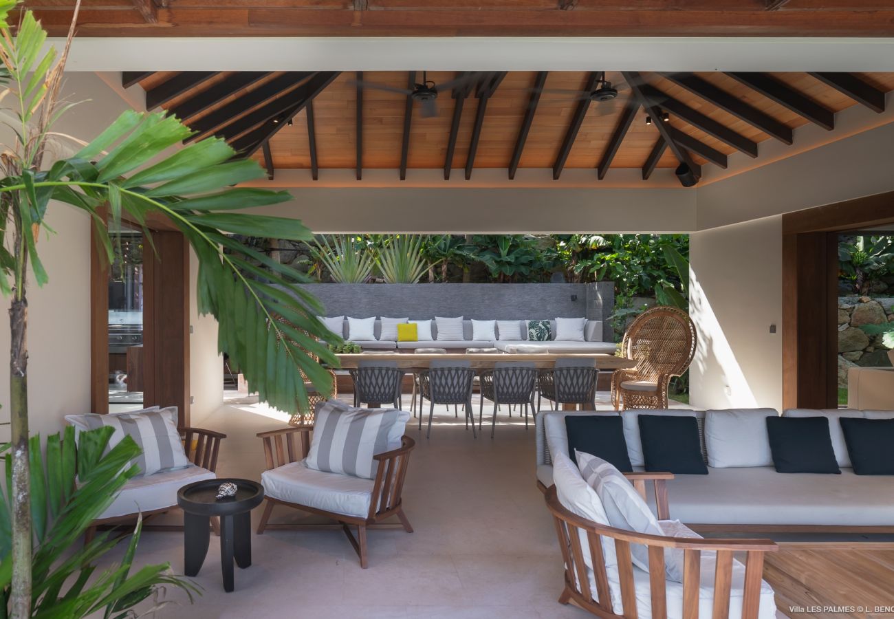 Villa in Saint Barthélemy - VILLA LES PALMES ST BARTHS 3-BD