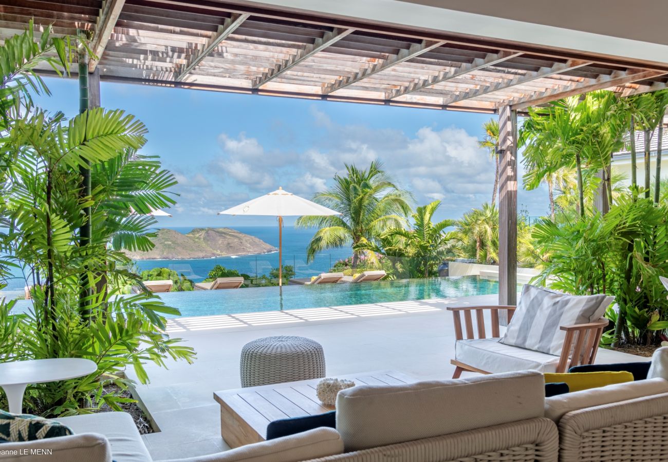 Villa in Saint Barthélemy - VILLA LES PALMES ST BARTHS 3-BD