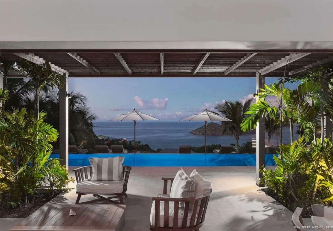 Villa in Saint Barthélemy - VILLA LES PALMES ST BARTHS 3-BD