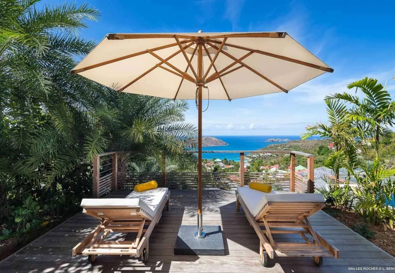 Villa in Saint Barthélemy - VILLA LES ROCHES ST BARTHS 4-BD