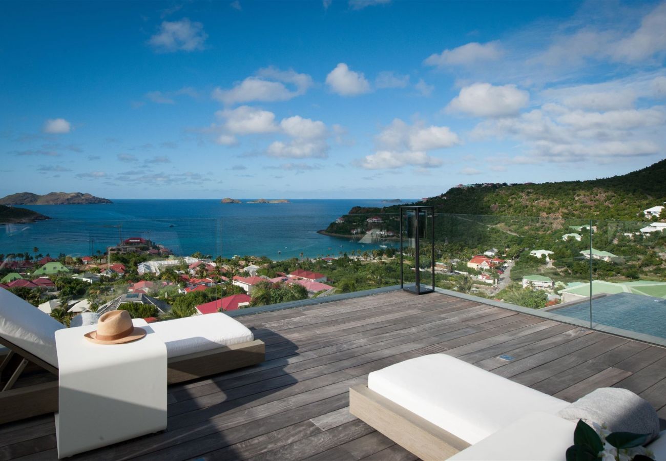 vacation villa st barts with ocean view