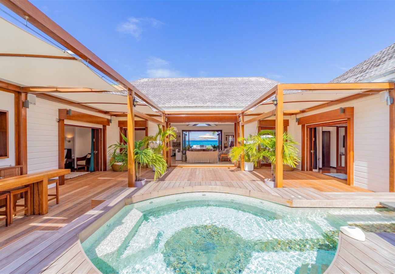 Villa in Saint Barthélemy - VILLA LA PLAGE ST BARTHS 4-BD