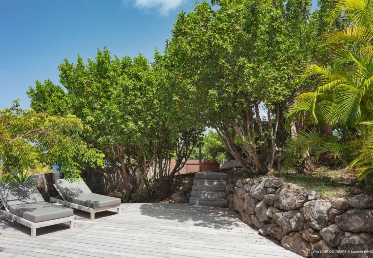 Villa in Saint Barthélemy - VILLA AIR DU TEMPS ST BARTHS 5-BD