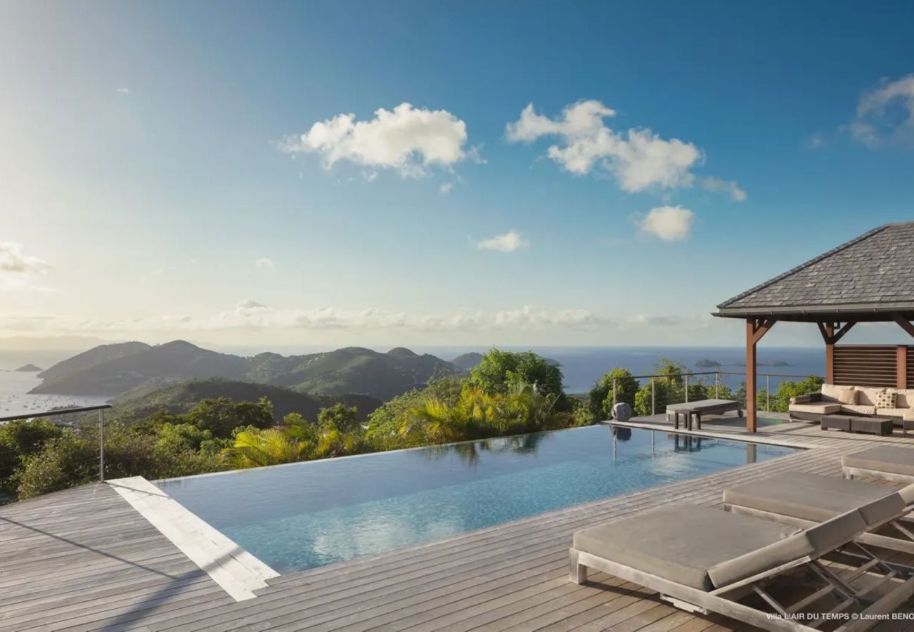 Villa in Saint Barthélemy - VILLA AIR DU TEMPS ST BARTHS 5-BD