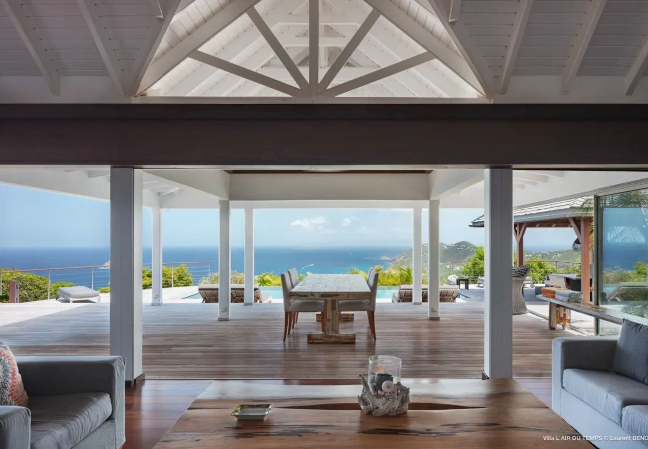 Villa in Saint Barthélemy - Villa Air du Temps St Barths 5-bd