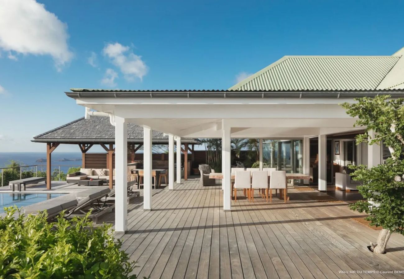 Villa in Saint Barthélemy - Villa Air du Temps St Barths 5-bd