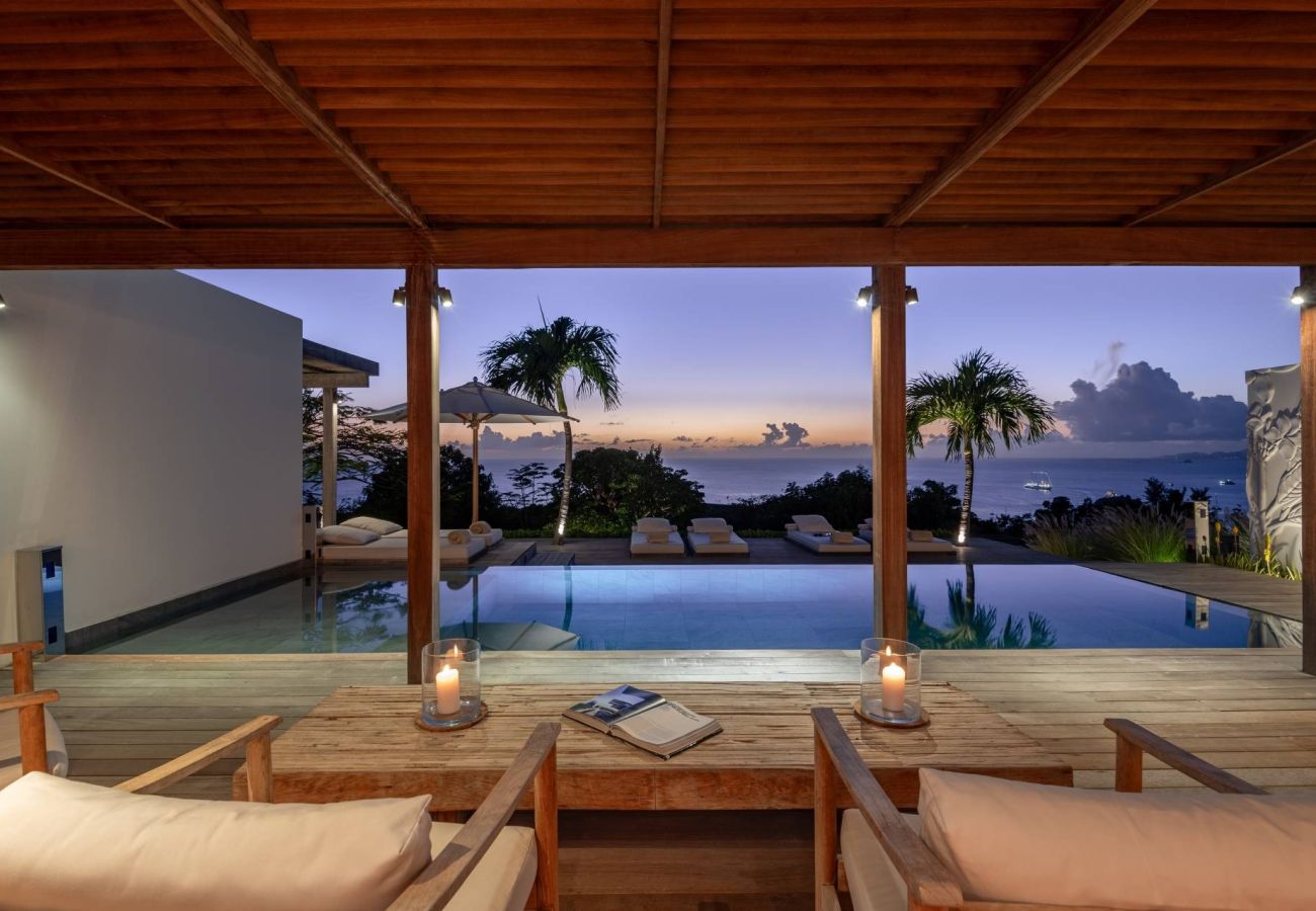 Villa in Saint Barthélemy - VILLA FLOATING GARDEN ST BARTS 3-BD